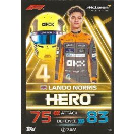 50. Lando Norris - Hero
