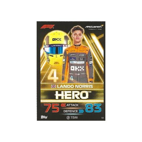 50. Lando Norris - Hero