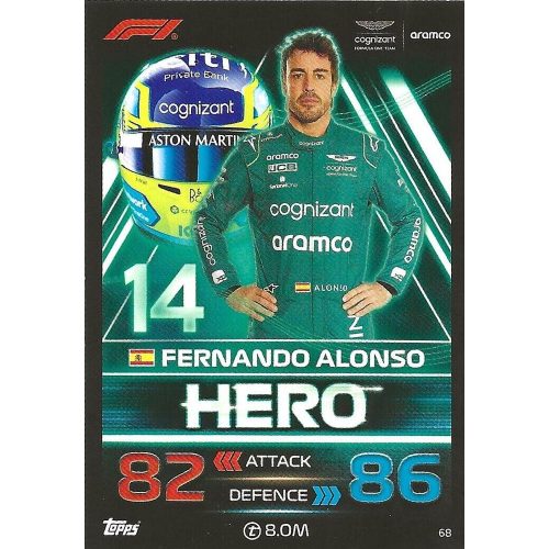 68. Fernando Alonso - Hero