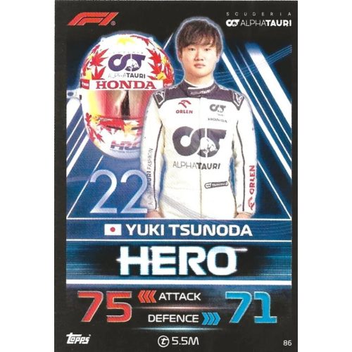 86. Yuki Tsunoda - Hero