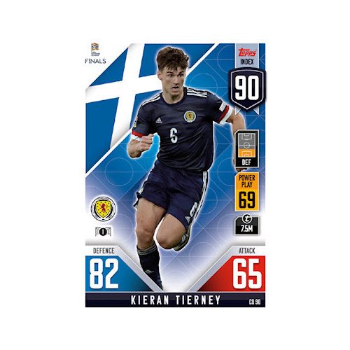 90. Kieran Tierney