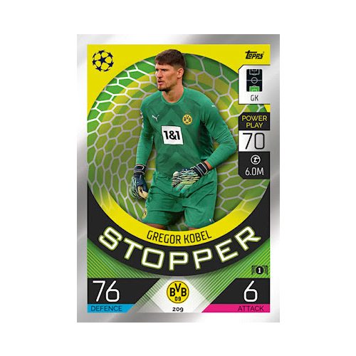 209. Gregor Kobel - Stopper