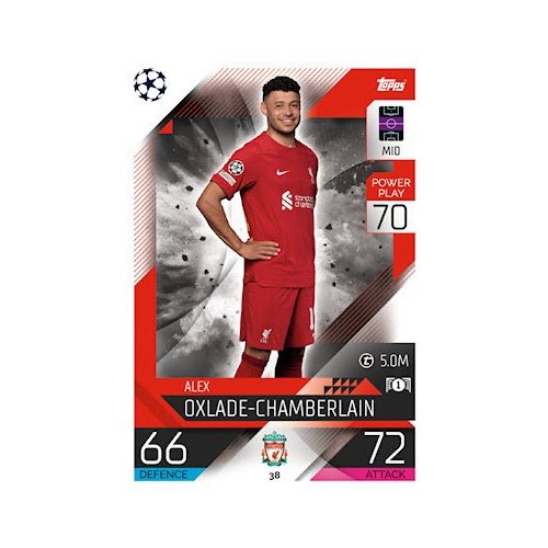 38. Alex Oxlade-Chamberlain