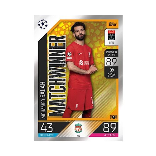 45. Mohamed Salah - Matchwinner