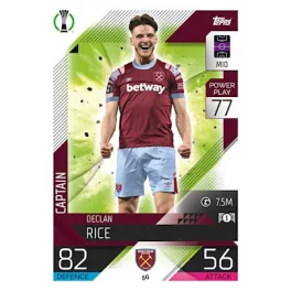 56. Declan Rice - Captain