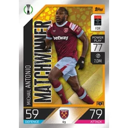 63. Michail Antonio - Matchwinner