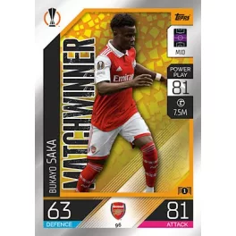 96. Bukayo Saka - Matchwinner