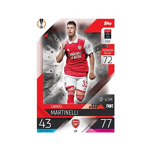 98. Gabriel Martinelli