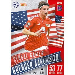 208. Brenden Aaronson