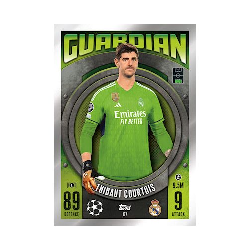 137. Thibaut Courtois - Guardian