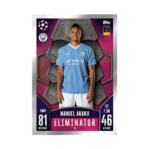 15. Manuel Akanji - Eliminator