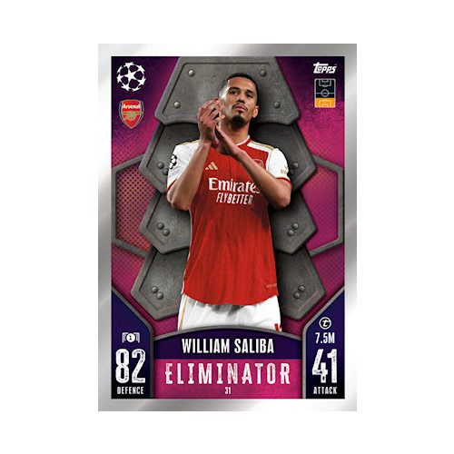 31. William Saliba - Eliminator