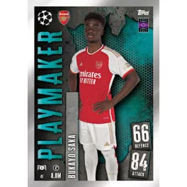 41. Bukayo Saka - Playmaker