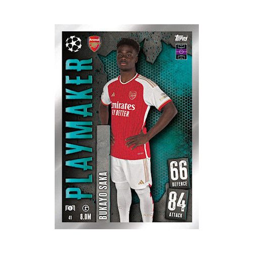 41. Bukayo Saka - Playmaker