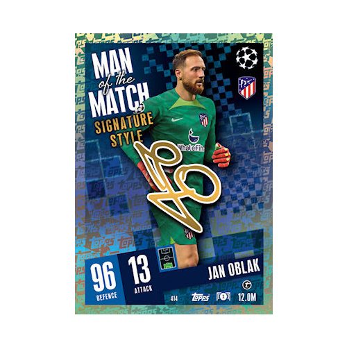 414.  Jan Oblak