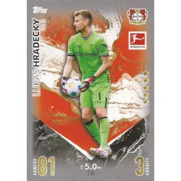 236. Lukas Hradecky