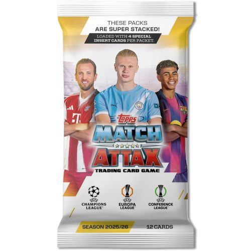 Topps Champions League Match Attax 2025/26 Kártyacsomag