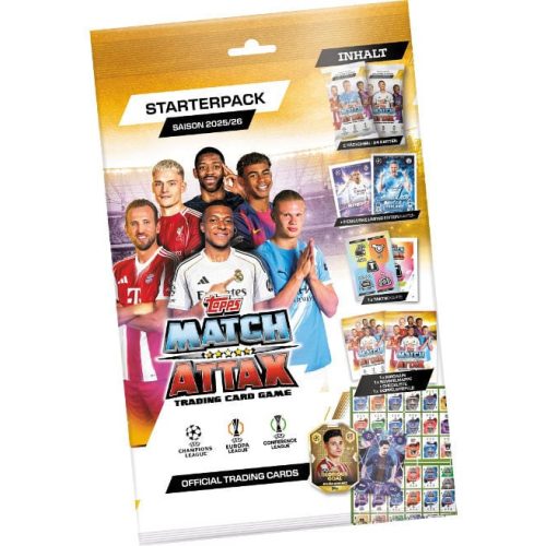 Topps Champions League Match Attax 2025/26 - Kezdőcsomag