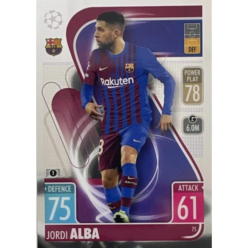 75. Jordi Alba