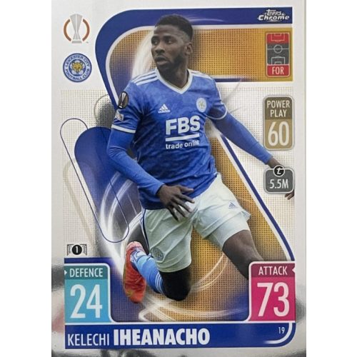 19. Kelechi Iheanacho