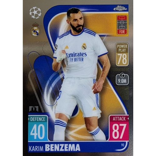 90. Karim Benzema