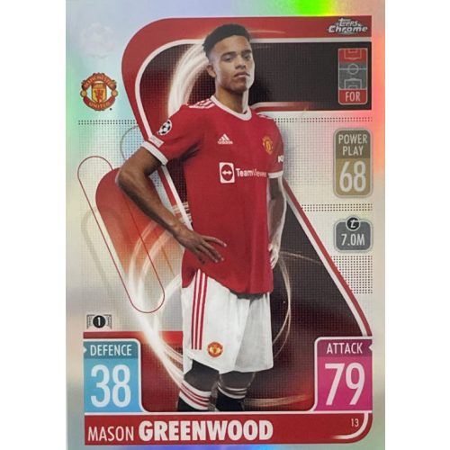 13. Mason Greenwood - Refractor