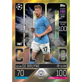 CLU 2.  Kevin De Bruyne