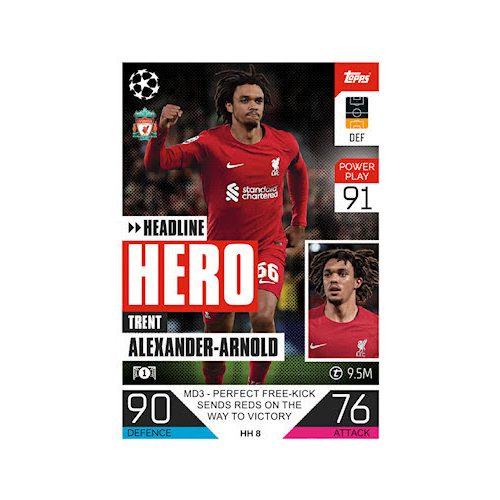 HH 8.  Trent Alexander-Arnold