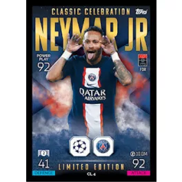 CL 4. Neymar JR. - Classic Celebration Limited Edition