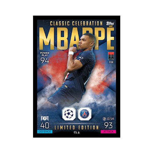 CL 5. Mbappé - Classic Celebration Limited Edition