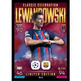 CL 6. Lewandowski - Classic Celebration Limited Edition