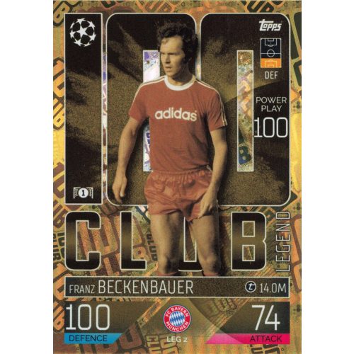 LEG 2.  Franze Beckenbauer