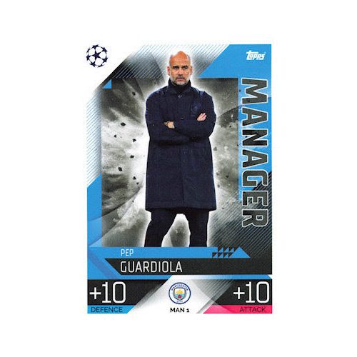 MAN 1.  Pep Guardiola