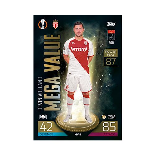 MV 8.  Kevin Volland