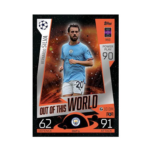 OUT 1.  Bernardo Silva