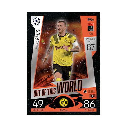 OUT 12.  Marco Reus