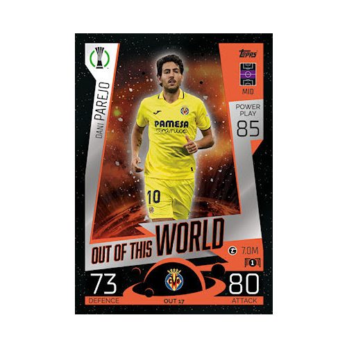 OUT 17.  Dani Parejo