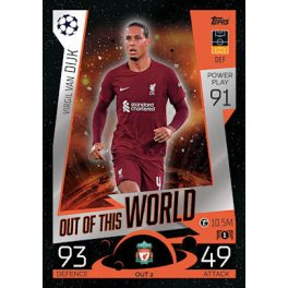 OUT 2.  Virgil van Dijk