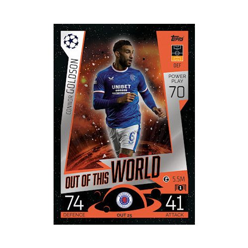 OUT 25.  Connor Goldson