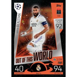 OUT 7.  Karim Benzema