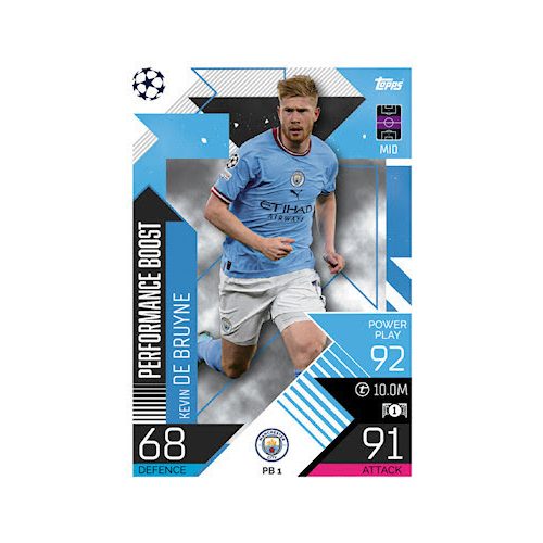 PB 1.  Kevin De Bruyne