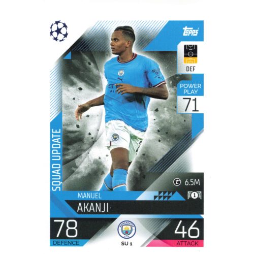 SU 1.  Manuel Akanji