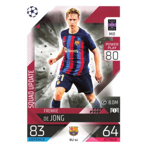 SU 11.  Frenkie de Jong