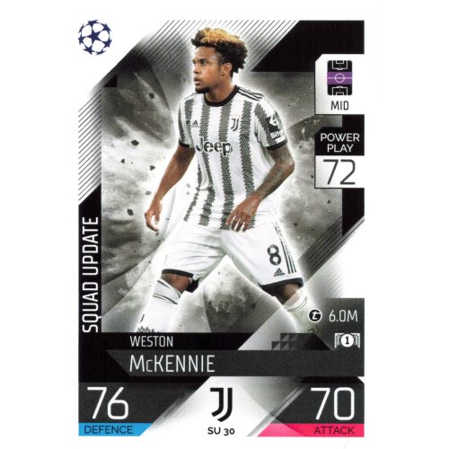 SU 30.  Weston McKennie