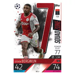 SZ 7.  Steven Bergwijn