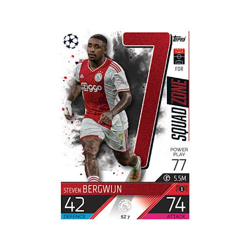 SZ 7.  Steven Bergwijn