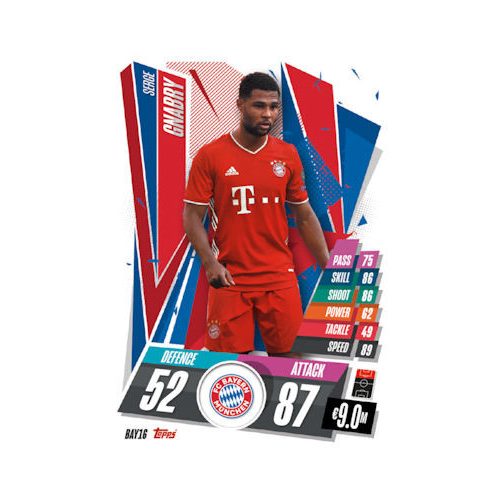 BAY16. Serge Gnabry