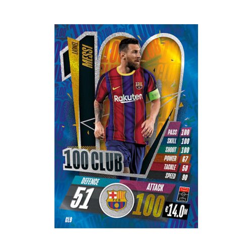 CL09. Lionel Messi - 100 Club