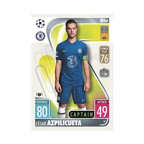 66. César Azpilicueta - Captain