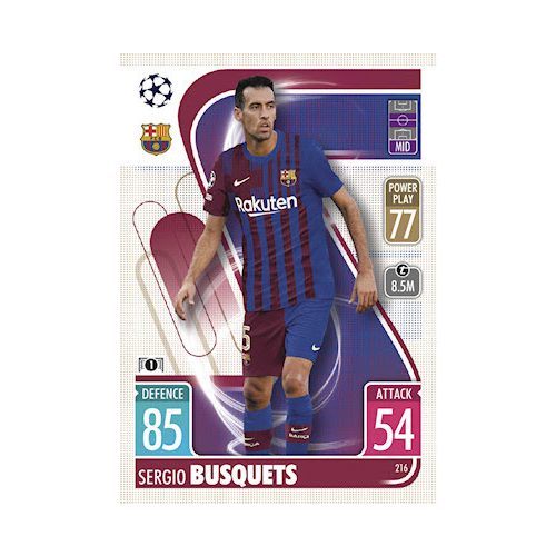 216. Sergio Busquets